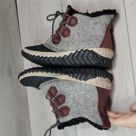 Sorel Women Duck Rubber Waterproof Outdoor boots shoes sz 7.5 - Picture 9 of 12